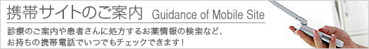 携帯サイトのご案内